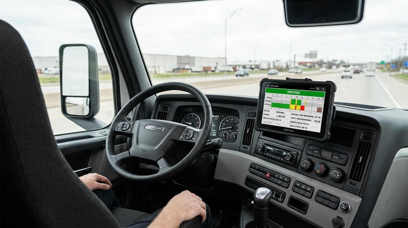 Semi-Truck with ELD Compliance